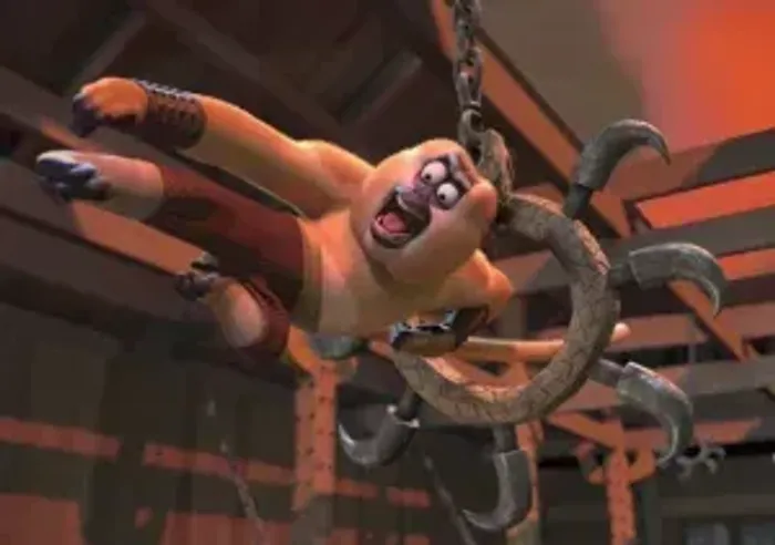 CHEGOU O MESTRE MACACO DO KUNG FU PANDA!