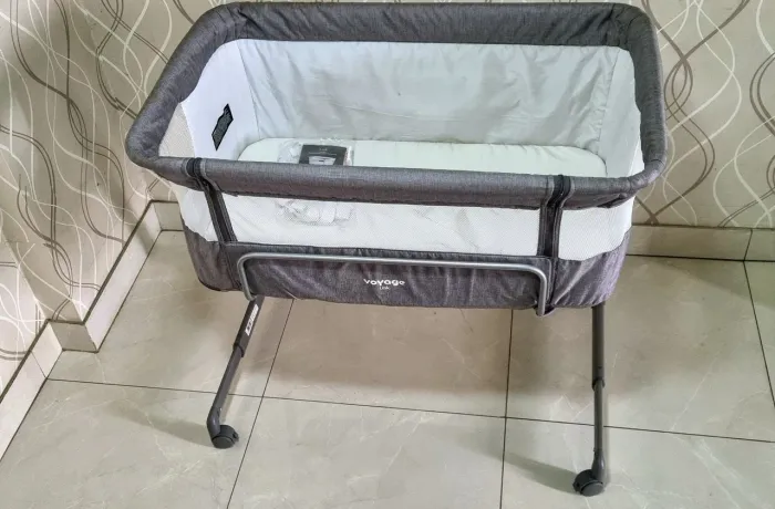 Berço Acoplável Co-Bed Voyage Link Cinza
