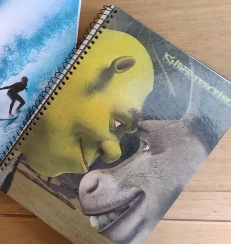 Caderno Shrek