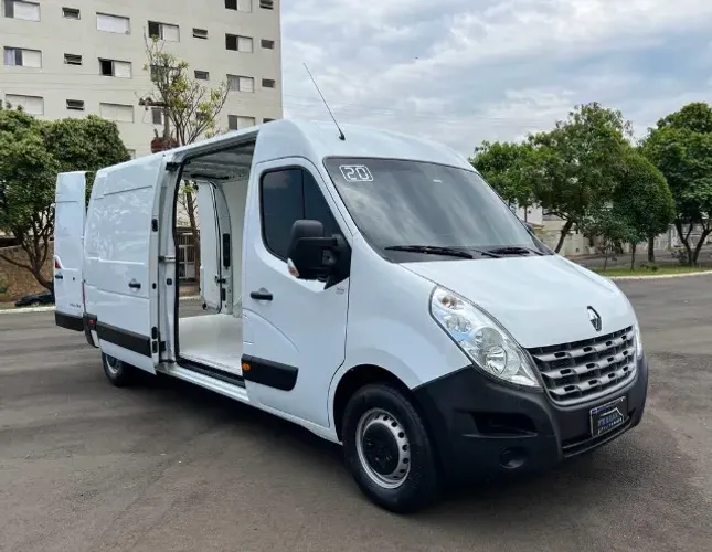 2020 - RENAULT MASTER FURGÃO L3H2 - COM ESPAÇO INTERNO PRA 13 MTS³ - COMPLETA