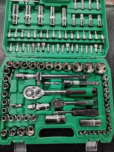 Kit soquete sextavado 108 peças