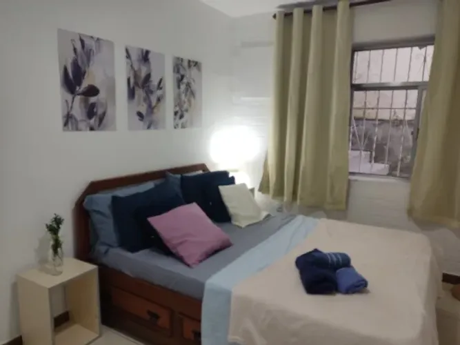 Casal. Tijuca. Sala e quarto. Estação Uruguai próxima. Rua residencial 