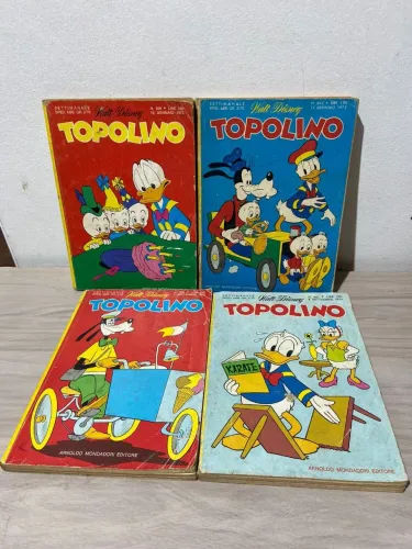7 Revistas Topolino Walt Disney Anos 70