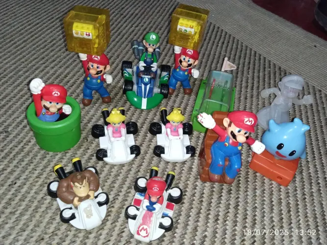 Coleção de Brinquedos Mario Kart