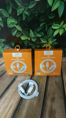 Cabo de Dados PD Rápido 3A para Linghtning 1M- Novo Unidade