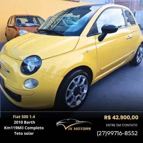 FIAT 500 SPORT VERSAO ABARTH 2010 1.4 16V