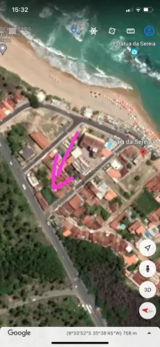 Terreno com 410m² na Praia da Sereia