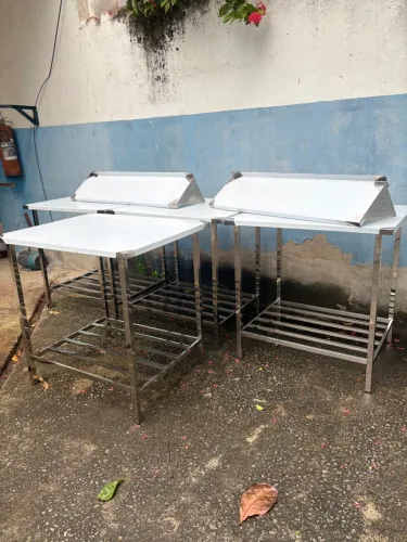 Mesas de Aço Inox para diversos fins