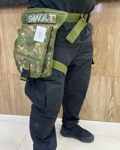Bolsa Tática SWAT Camuflada - Pronta Entrega