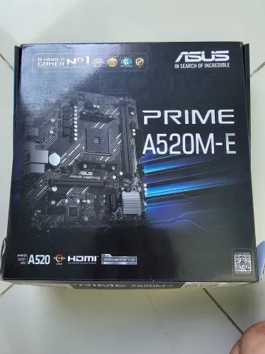 Placa Mãe Asus Prime A520-E (AM4/DDR4/HDMI/VGA/DVI/M.2/A520)