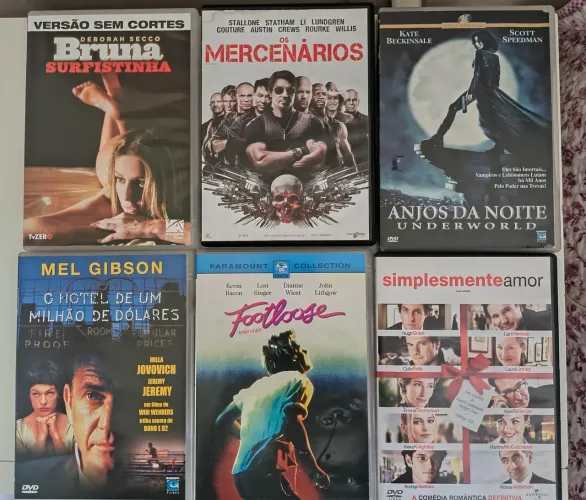 Filmes DVDs diversos