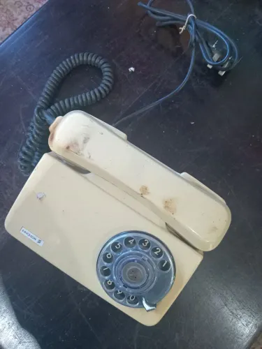 Telefone Ericsson Vintage com Disco Rotatório