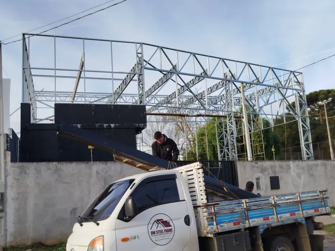 Steel frame 