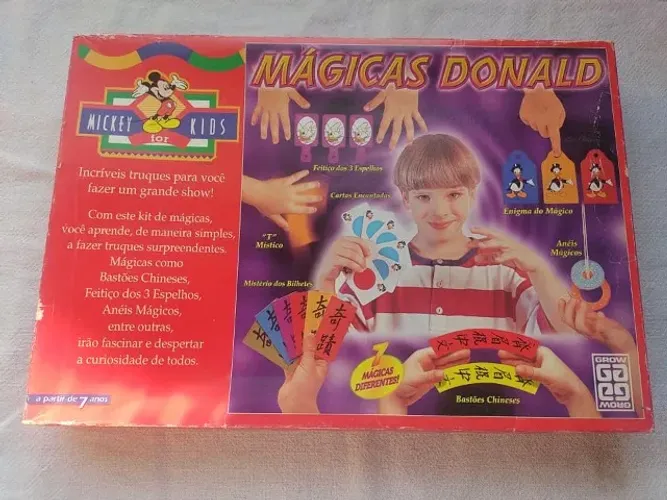 Magicas Donald - Brinquedo Anos 90 Grow (Leia o anuncio)