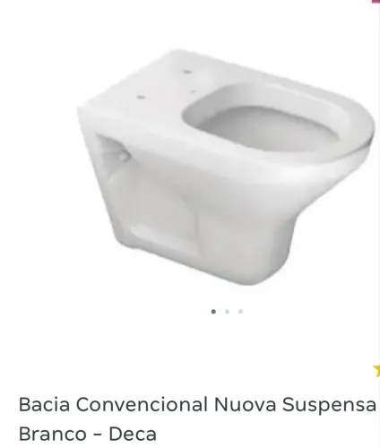 Vaso suspenso Deca Nuova 
