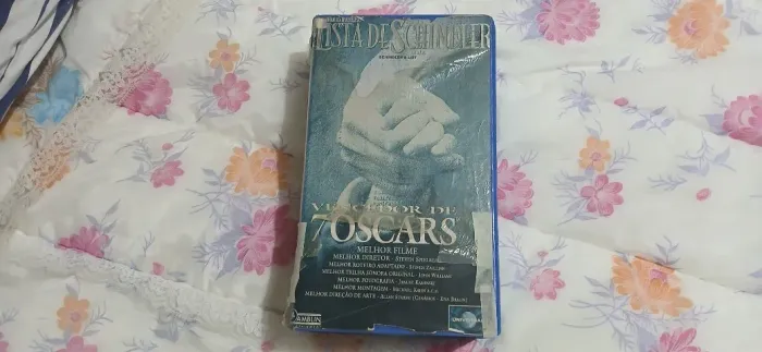Estojo Duplo Fitas Vhs Filme A Lista Schindler - Spielberg