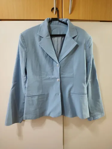 Blazer Azul Claro Elegante