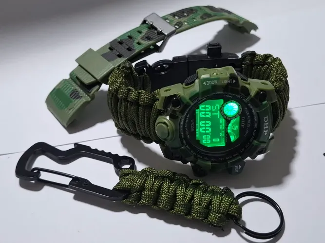 Kit Relógio Militar 