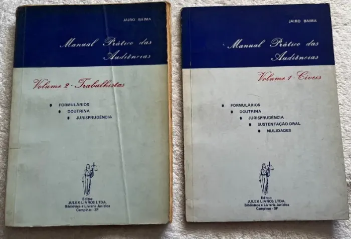 Livros Manual Prática das Audiências 