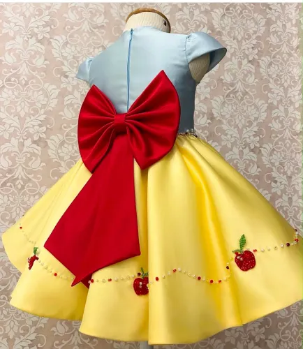 Vestido Branca de Neve