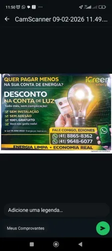 ENERGIA SOLAR (Desconto na sua conta de energia)
