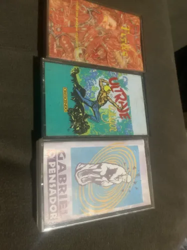 Três fitas rock Ultraje A Rigor - Fita K7 Crescendo