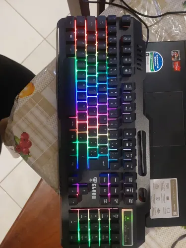 TECLADO GAMER CLANM 100%