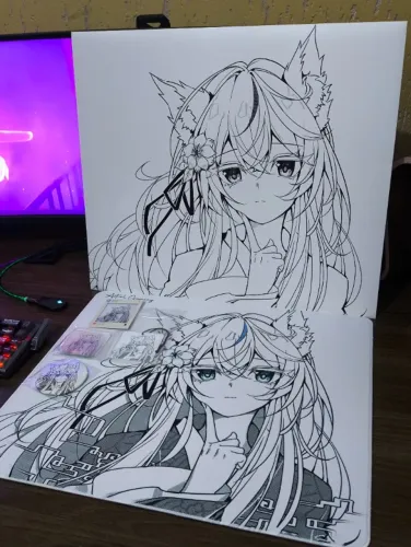 Mousepad Astral Gaming 490mm x 420mm Soft PU + Brindes