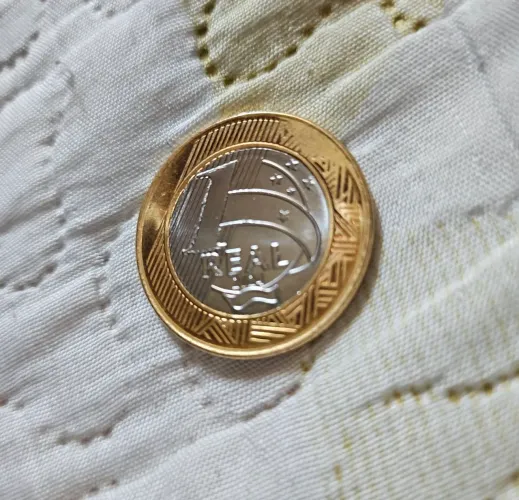 Moede com erro de impressão 