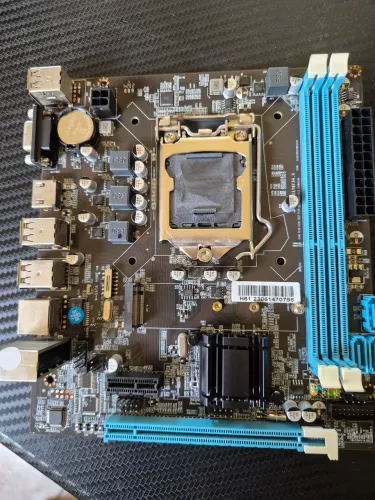 Placa mãe pcword h61 lga 1155 2gen 3gen