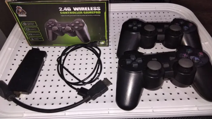Game Stick Lite 4K - Completo 2 controles
