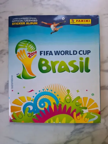 Álbum de figurinhas da Copa do Mundo 2014 completa!