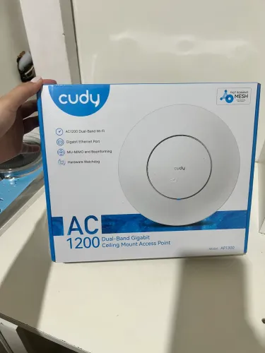 Cudy AP1300 AC1200 Gigabit - Access Point Wi-Fi de Teto - NOVO/LACRADO
