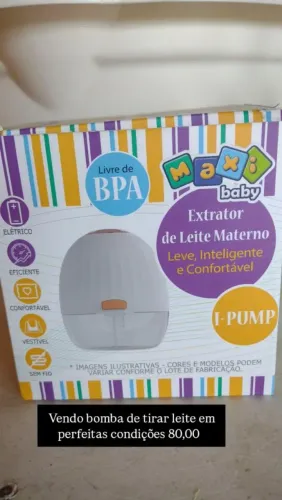 Extrator de leite materno 