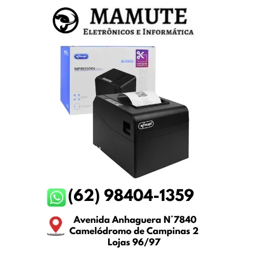 Impressora Termica  80mm Knup Kp-im602 Cupom Pedidos Ifood  Usb Guilhotina