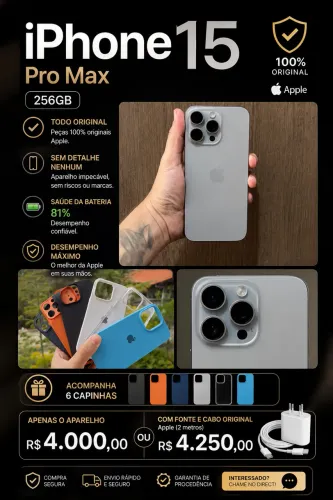 iPhone 15 pro Max 256gb
