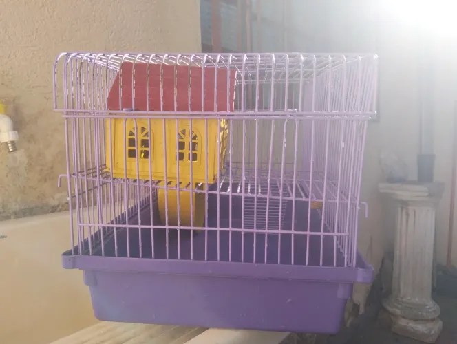 Gaiola completa pra hamster