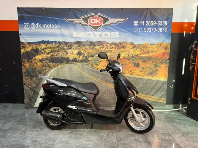 HONDA LEAD 110 2014 PRETA