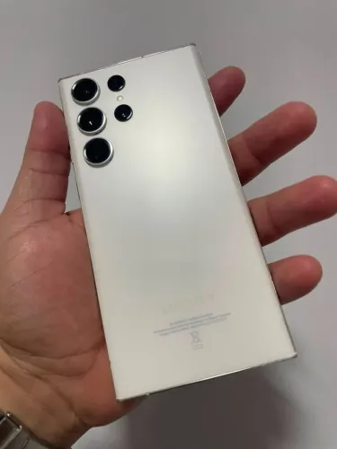 Samsung Galaxy S23 Ultra 5G 12/512GB Branco - Semi Novo Impecável