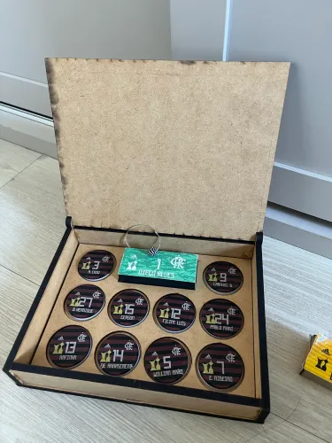 Jogo de futebol de botão do Flamengo (Time de 2019)