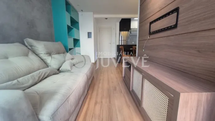 IMOBILIARIA JUVEVE ALUGA APARTAMENTO FREDOLIN WOLF MOBILIADO 02 QUARTOS SUITE 01 GARAGEM S