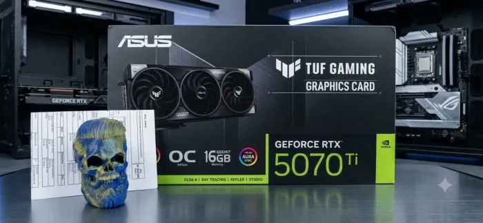 RTX 5070 TI ASUS TUF (NOVA) +3 ANOS GARANTIA
