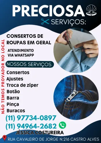 Jessica Paulino Costureira 