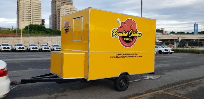 Trailer Food Frango Assado Novo