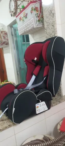 Cadeirinha 2 em 1 pra carro.