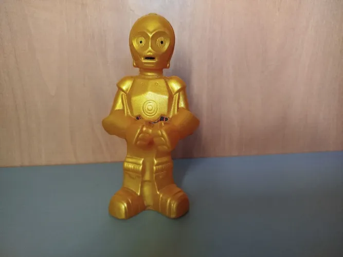 Boneco C-3PO Star Wars original Disney.