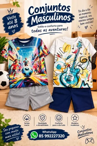 Conjunto infantil masculino