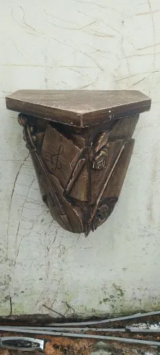 Decoração em madeira aparador 