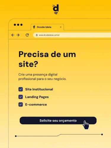Criação de Sites Profissionais | Landing Page | E-commerce