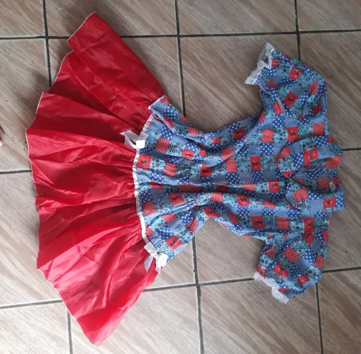 Vestido Junino veste 36/4O